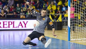 Kto je naj hviezda futsalistov FC Barcelona?! Brankár! Prečo? Pre toto!