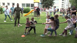 Humenskí škôlkari oslávili Deň otcov pohybom a rodinnou zábavou