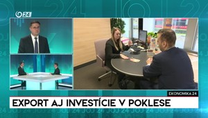 Ekonomika 24: Export aj investície v poklese