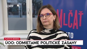 Tlačová beseda: ÚOO: Odmietame politické zásahy