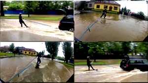 Veľká voda je terčom nemiestnych vtipov