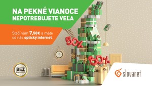 Na Vianoce môže byť internet rýchlejší