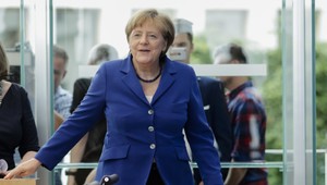 Angela Merkel v Prahe. S Babišom si pripomenú vznik Československa