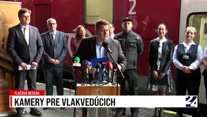 Tlačová beseda ZSSK o kamerách pre vlakvedúcich