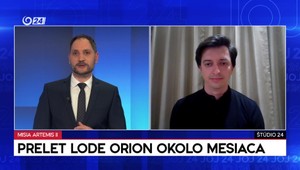 Štúdio 24: Prelet lode Orion okolo Mesiaca