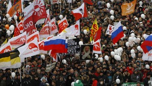 Masové demonštrácie v Moskve. Rusi chcú nové voľby