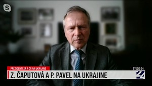 Štúdio 24 s generálom: Aký majú vplyv poplachy na návštevu Z. Čaputovej a P. Pavla?