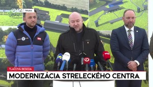 Tlačová beseda ministra Huliaka k modernizácii streleckého centra