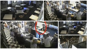 V bare straší duch, majiteľ poskytol toto video ako dôkaz