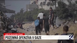Štúdio 24 o izraelskej pozemnej ofenzíve v pásme Gazy