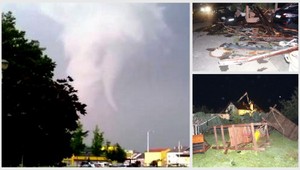 POTVRDENÉ! Českým Krnovom sa prehnalo tornádo