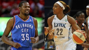 Hviezdna láska spod košov. Durant sa zasnúbil s Wrightovou