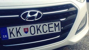 Štát nakúpi značky s evidenčným číslom o polovicu lacnejšie, konkurz vyhrala česká firma