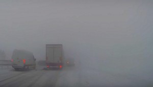 VIDEO: Autentické zábery z autokamery počas hromadnej nehody na D1