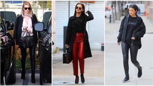 Kožené nohavice sú nesmierne SEXI: Pozrite sa, ako ich nosia módne ikony!