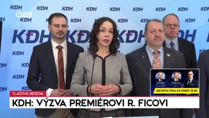 Tlačová beseda KDH: Výzva premiérovi Robertovi Ficovi