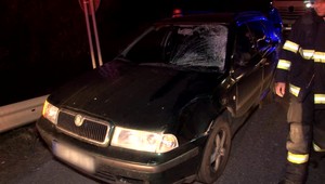 Prechádzala cez cestu celá v čiernom. Vodič si chodkyňu v tme nevšimol