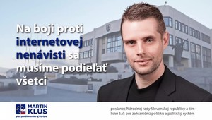 Martin Klus: Na boji proti internetovej nenávisti sa musíme podieľať všetci