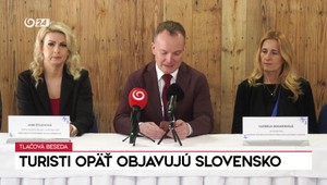 Tlačovú konferencia SACKA: Turisti opäť objavujú Slovensko