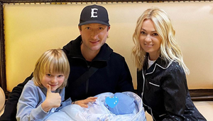 Jevgenij Pľuščenko má tretieho syna! Jeho manželka ale tehotná nebola!