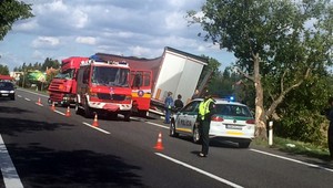 Pri Komárne havaroval kamión, môže za to vietor