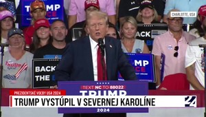 Prejav Donalda Trumpa v meste Charlotte