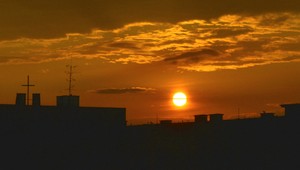 tvojenoviny: Prekrásny východ Slnka nad Bratislavou