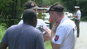 Bosý kamionista z Konga si nevšimol zákazovú značku, havaroval pri Krahuliach