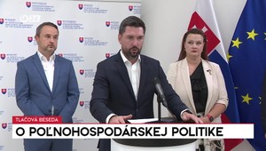 Tlačová beseda ministra Takáča o poľnohospodárskej politike