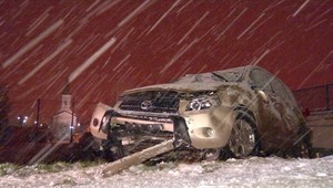 Prvý sneh a hneď štyri dopravné nehody v Košiciach...