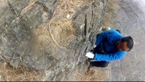 Dedina na vrchole útesu sa dočkala schodov