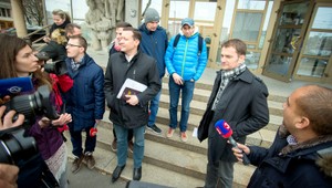 Šéf OĽaNO Matovič vypovedal na políci štyri hodiny