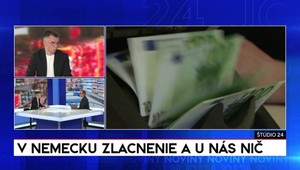 Štúdio 24: V Nemecku zlacnie a u nás nič