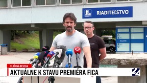 Tlačová beseda o aktuálnom stave premiéra Roberta Fica