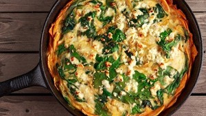 Super tip na chutné jedlo: Vyskúšajte slaný koláč s medvedím cesnakom