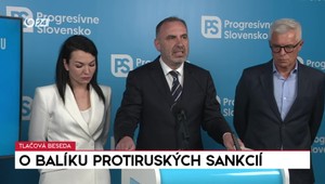 Tlačová beseda PS o balíku protiruských sankcií