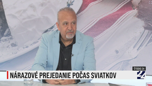 Štúdio 24: Nárazové prejedanie počas sviatkov