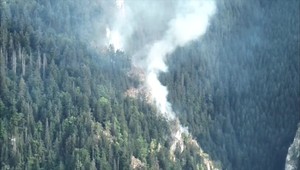 V Ludrovskej doline vypukol požiar. Na mieste zasahovalo 45 hasičov a vrtuľníky