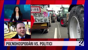 Štúdio 24: Poľnohospodári vs. politici