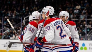 Slafkovský bodoval a tešil sa z vysokej výhry