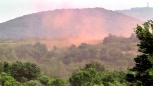 Červený mrak ohrozuje juh Slovenska