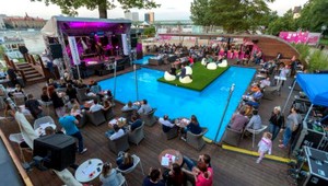 Magio pláž v Bratislave je otvorená, zahrala skupina M.I.N.E