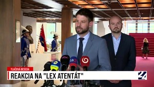 Tlačová beseda PS v reakcii na lex atentát