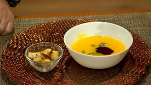 Tekvicová polievka Hokkaido