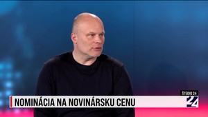 Reportér TV JOJ Rasťo Striško o nominácii na Novinársku cenu