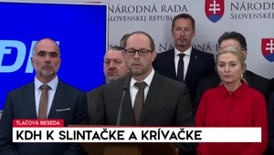 Tlačová beseda KDH k slintačke a krívačke
