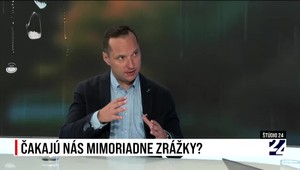 Štúdio 24: Čakajú nás mimoriadne zrážky?