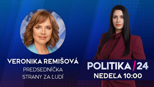 Pozvanie do relácie Politika 24 prijala predsedníčka strany Za ľudí Veronika Remišová