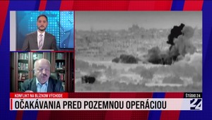 Štúdio 24 o očakávanom pozemnom útoku s generálom vo výslužbe Pavlom Mackom