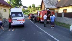 Muži prevážali na zadnom sedadle auta kravu